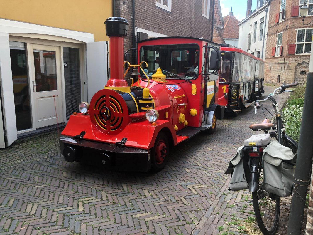 Lok für Stadtrundfahrt Amersfoort Lok für Stadtrundfahrt Amersfoort