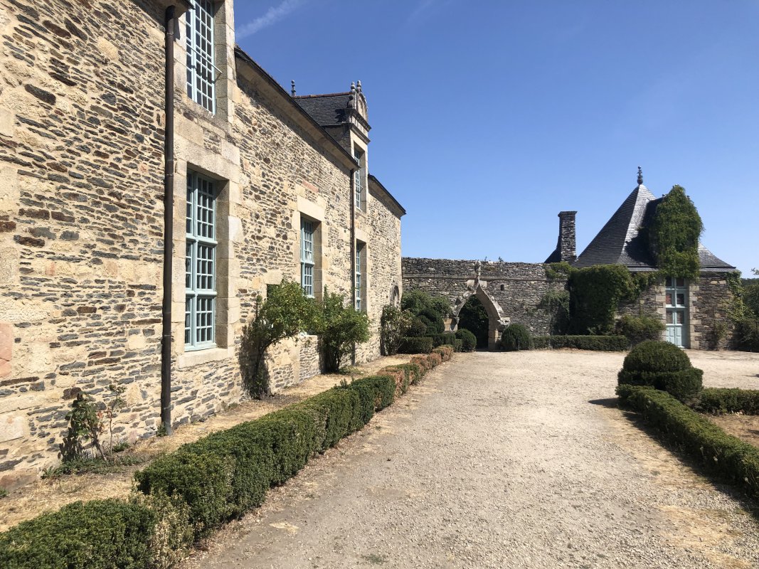 Schloss Rochefort-en-Terre, Frankreich Schloss Rochefort-en-Terre, Frankreich