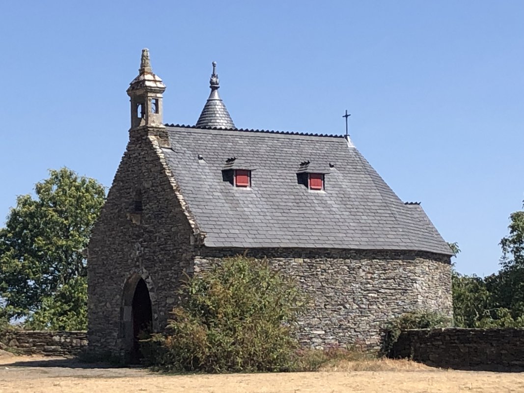 Kapelle Rochefort-en-Terre, Frankreich Kapelle Rochefort-en-Terre, Frankreich