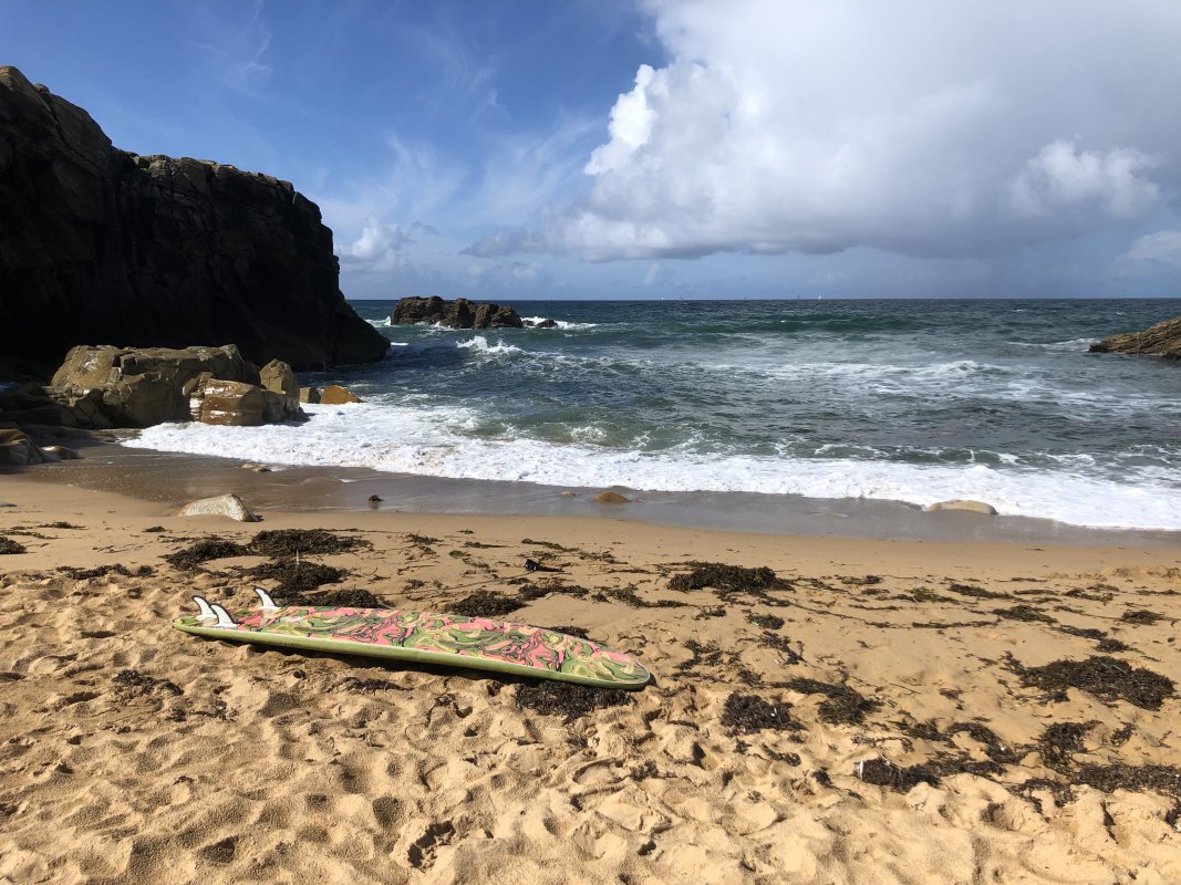 Auch hier gab es Surfer Quiberon Auch hier gab es Surfer Quiberon