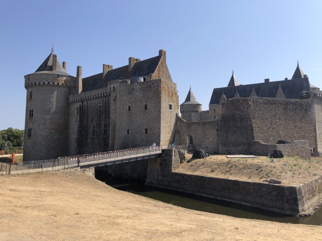 Rückseite Schloss Suscinio Rückseite Schloss Suscinio