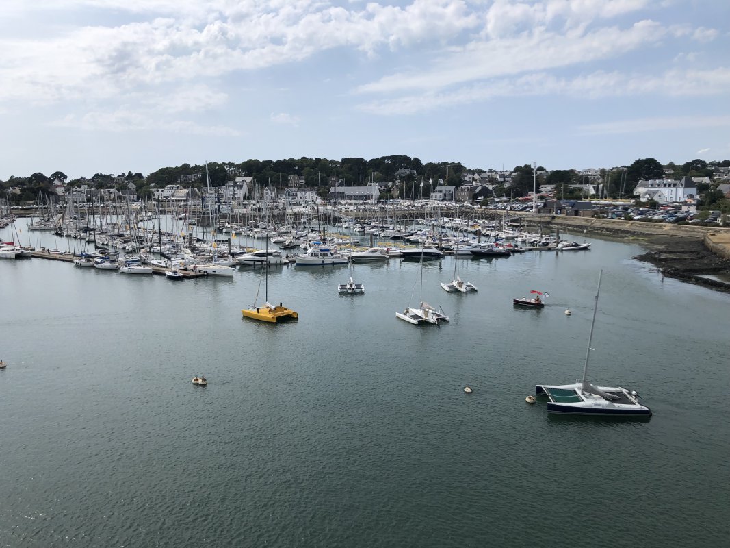 Yachthafen von La Trinité-sur-Mer, Frankreich Yachthafen von La Trinité-sur-Mer, Frankreich