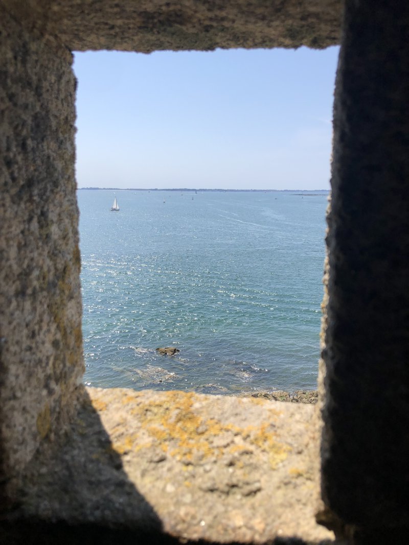 Tolle Ausicht Citadelle de Port-Louis
