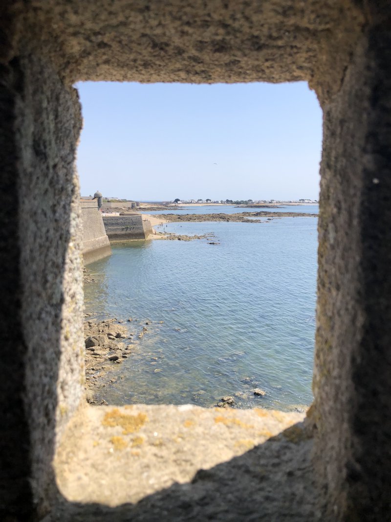 Die Aussicht ist spektakulär! Citadelle de Port-Louis