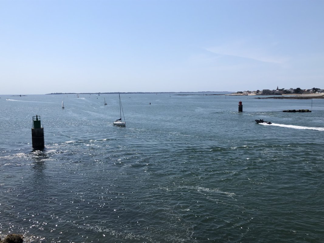 Einfacher ein schöner Blick aufs Meer