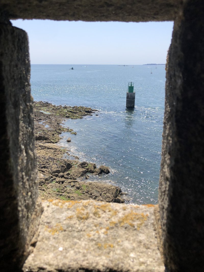 Blick aus einem Fenster