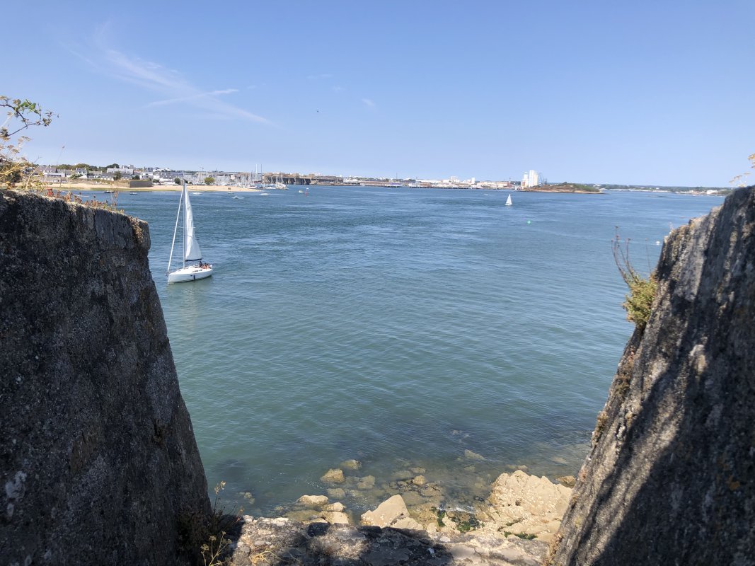 Blick Richtung Lorient