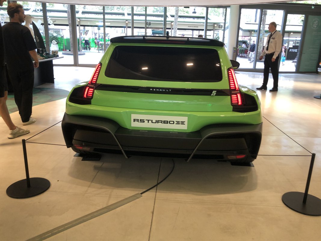Renault R5 Turbo Studie Heckansicht