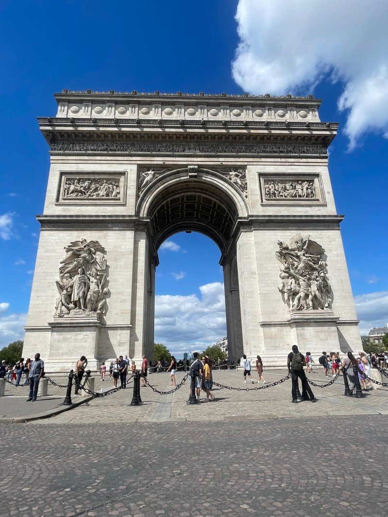 Der Triumphbogen in Paris – Arc de Triomphe